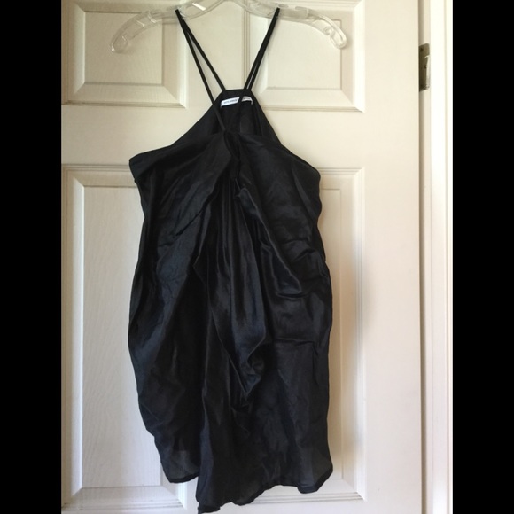 Fifth Avenue Shoe Repair silk cotton black top